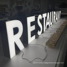 DINGYISIGN Customized Size Shop Decorative Led Illuminated Restaurant Advertising Channel Letter Signs
